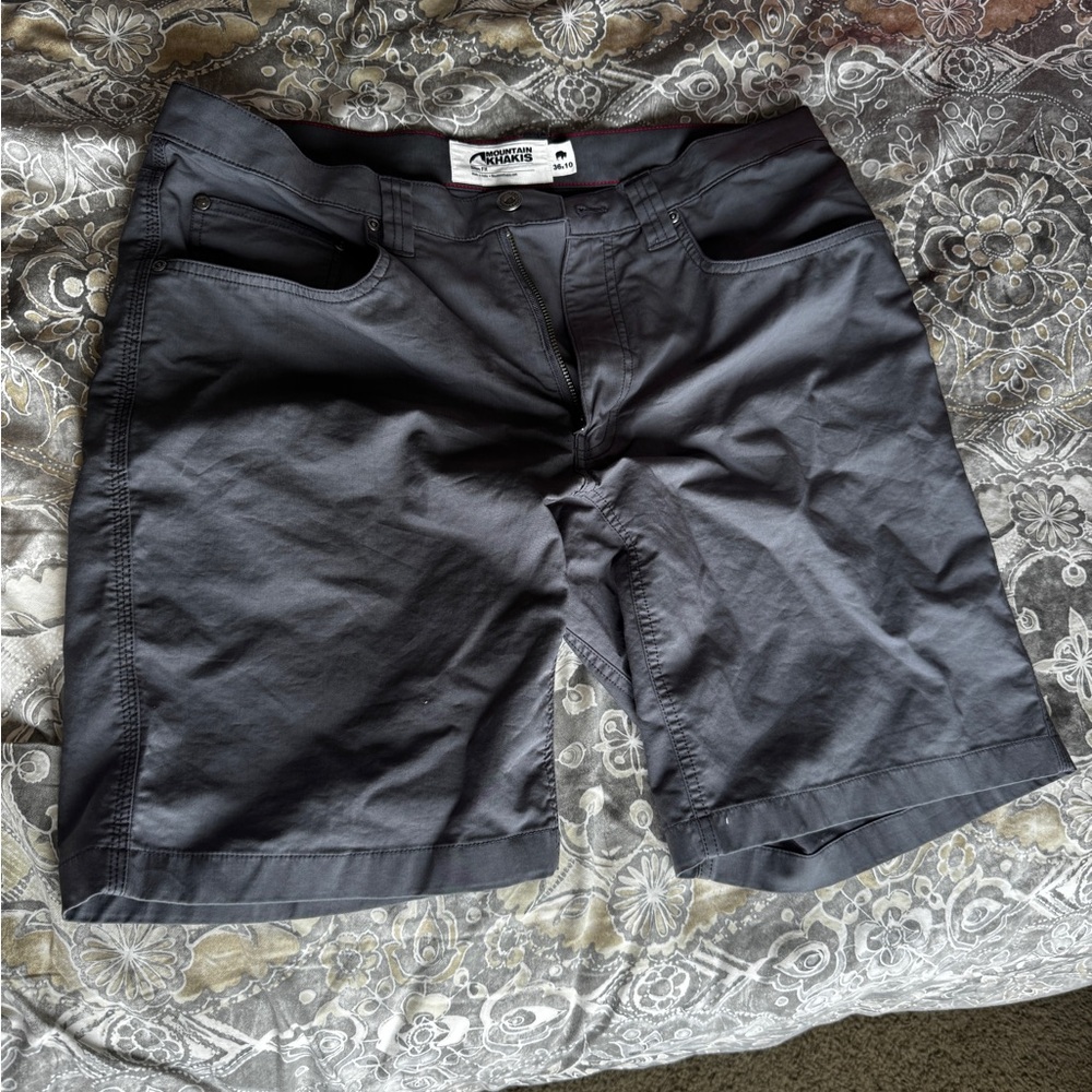 Mountain Khakis Gray Casual Shorts